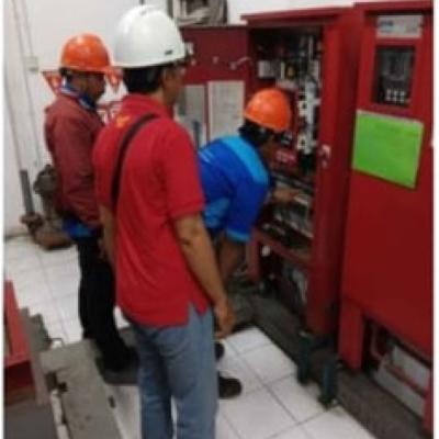 Projet Maintenence Panel Fire Hidrant System